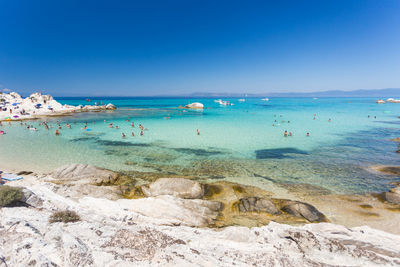 Scenic view of beach