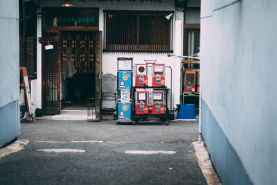 Street amidst buildings in city