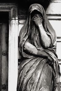 Close-up of old building