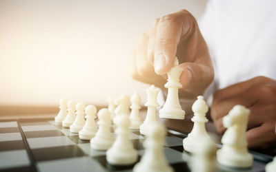 Close-up of human hand against blurred background