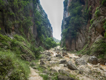 Scenic view of mountains