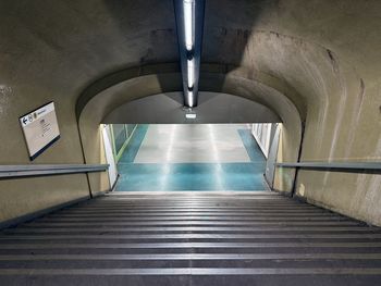 Interior of building