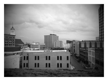 Cityscape against sky