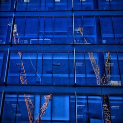 Low angle view of modern building