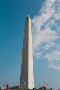 Low angle view of monument