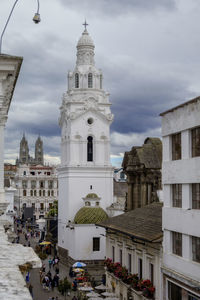 Low angle view of church