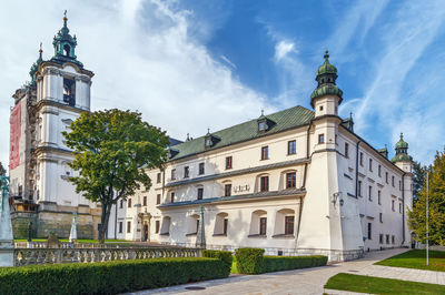 St. stanislaus church at skalka and pauline monastery, krakow, poland