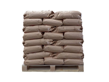 Close-up of stack against white background