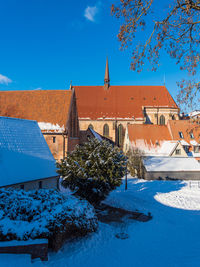 Houses in city