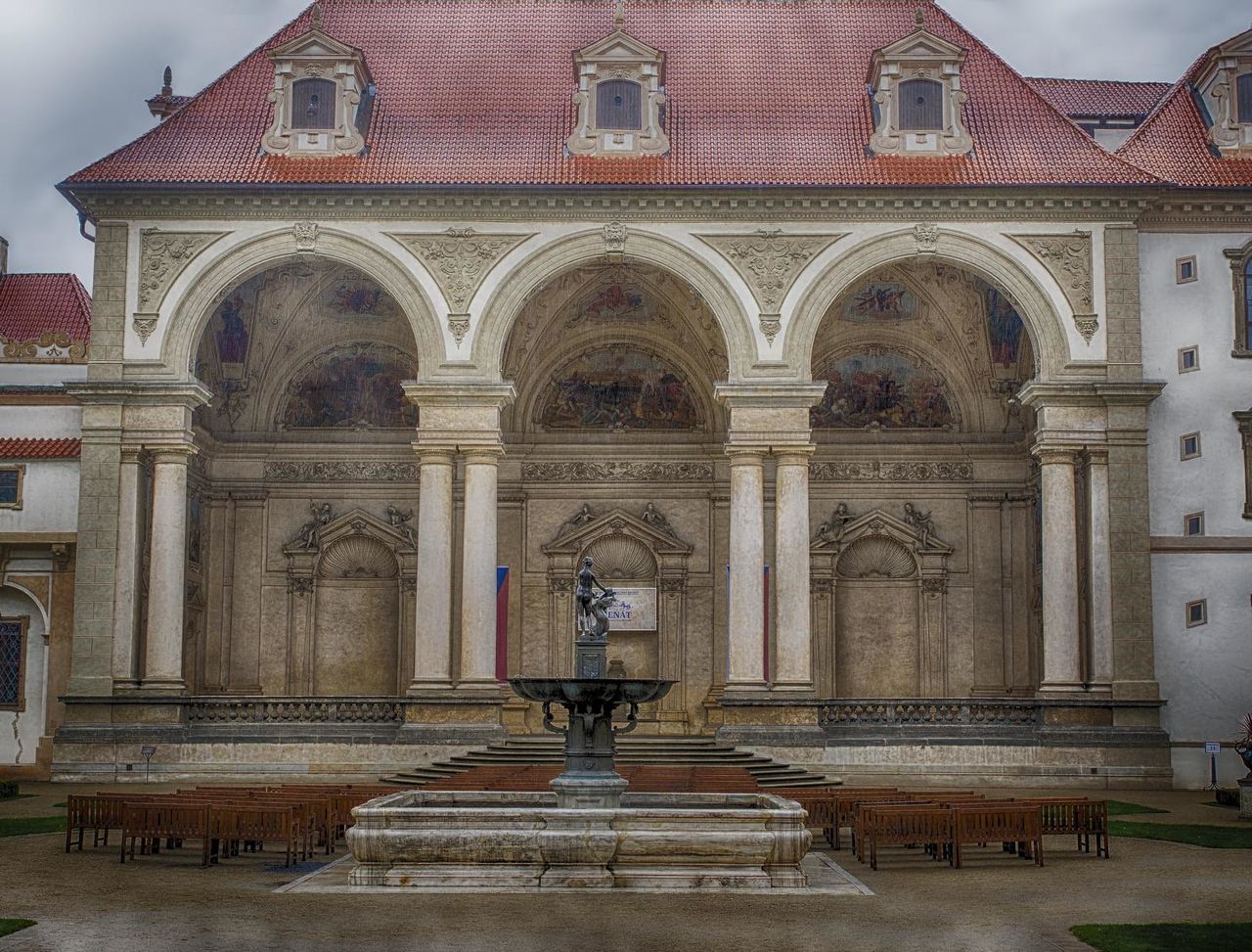 STATUE OF A BUILDING