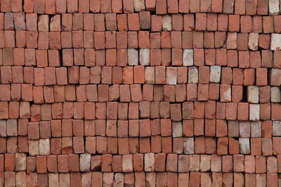 Full frame shot of brick wall