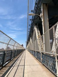 Bridge against sky