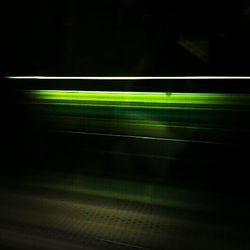 Blurred motion of blurred lights