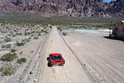 Car on road