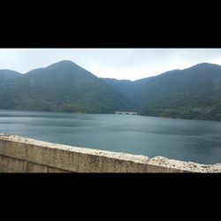Scenic view of lake