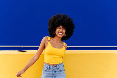 Young woman looking away