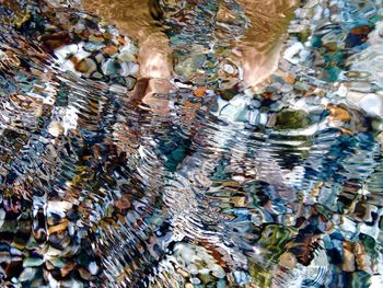 Rocks in water