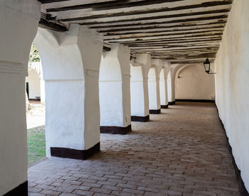 Corridor of the gallery of a jesuit farm