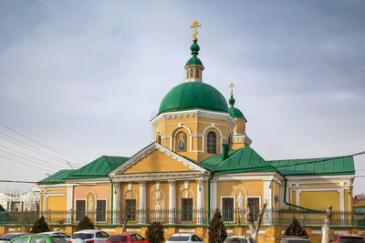 Church of st. john chrysostom in astrakhan city, russia