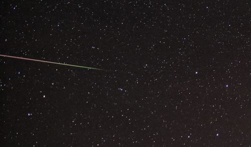Star field against sky at night