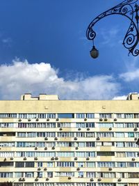 Low angle view of building against sky