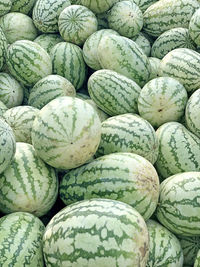 Full frame shot of fruits for sale in market