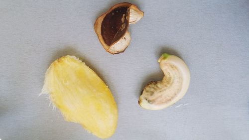 High angle view of fruits