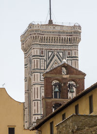 Low angle view of historic building against sky