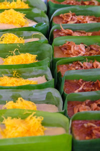 Close-up of vegetables at market stall