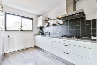 Interior of modern kitchen