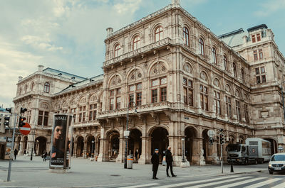 View of buildings in city