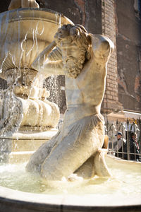 Statue of water fountain