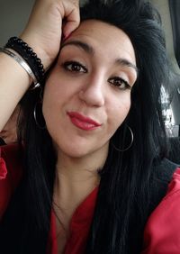 Portrait of beautiful young woman