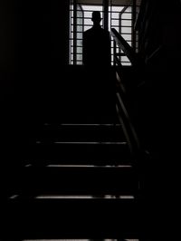Staircase in the dark