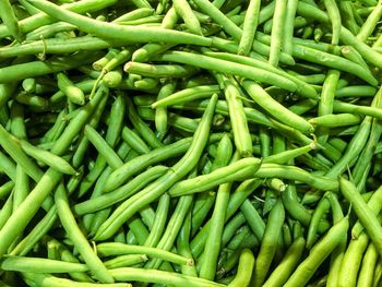 Full frame shot of vegetables for sale at market