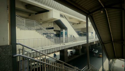 Interior of railroad station