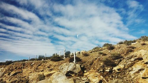 Panoramic view of landscape against sky