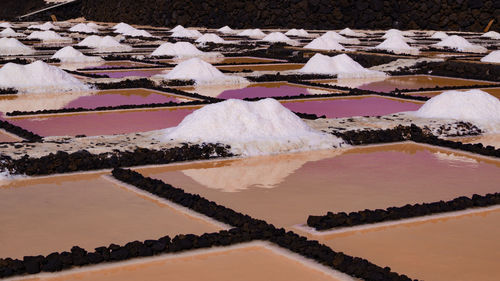 Aerial view of agricultural field