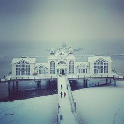 Snow covered landscape