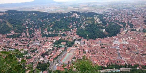 Aerial view of cityscape