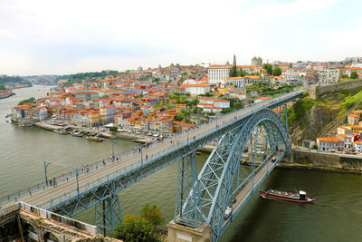 Beautiful view in porto, portugal