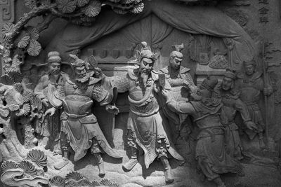 Sculpture of buddha statues
