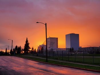 Amazing anchorage sunset 