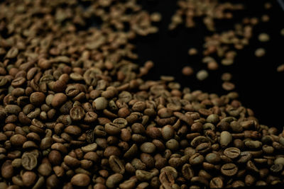 Close-up of coffee beans