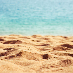 Scenic view of beach