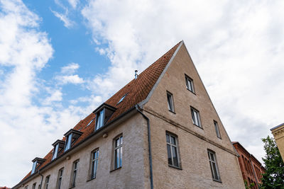 Old house in medieval city of lubeck