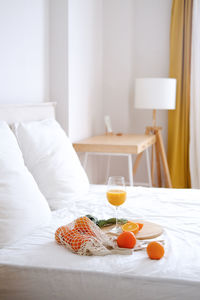 Close-up of food on table at home