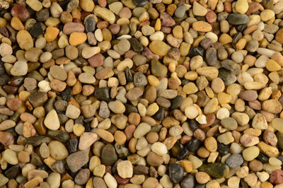 Full frame shot of pebbles