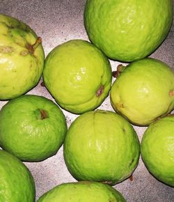 High angle view of fruits in market