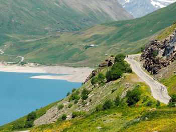 Scenic view of mountains